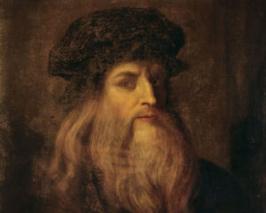 Portrait Leonard de Vinci