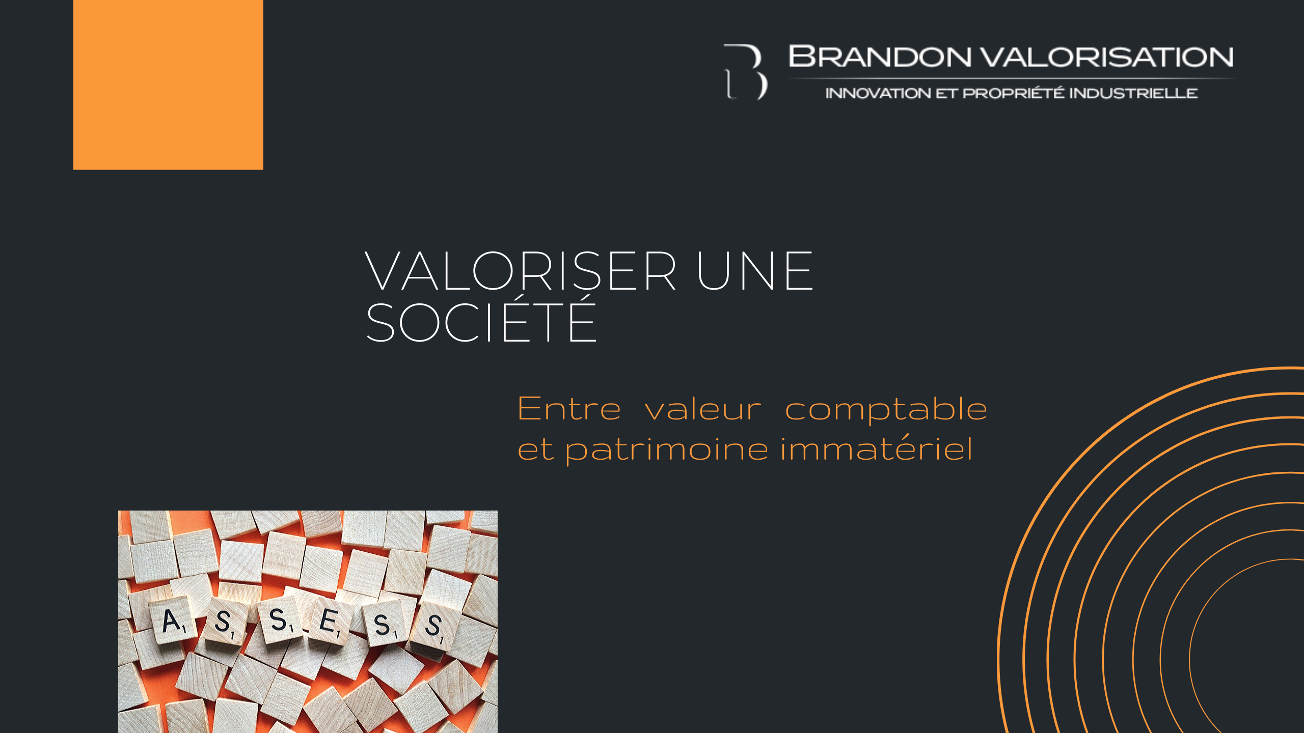 Valoriser une société - Brandon Valorisation