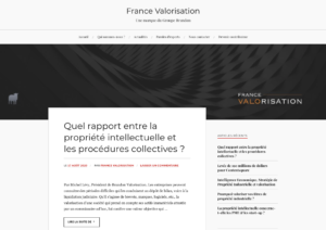 Page accueil blog France Valorisation