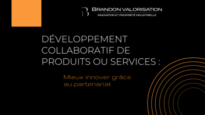 Développement collaboratif de produits et services-Mieux innover grace au partenariat-Brandon Valorisation conseil en innovation Paris