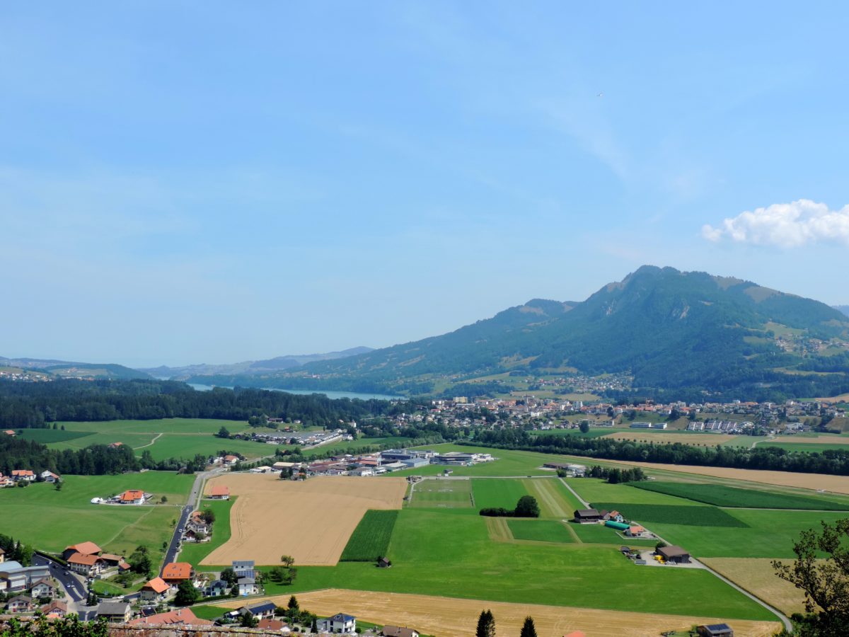 View from the Castle of Gruyères