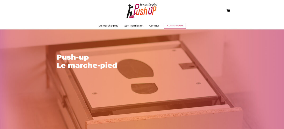 Site Internet du Marchepied Push-Up