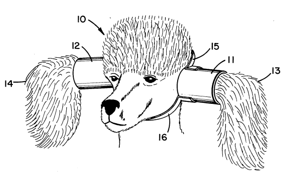 Brevet protections d'oreilles pour chien